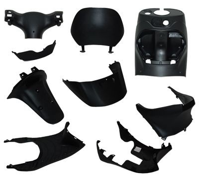 plaatwerkkit binnenzijde zwart Zip-2000/2006